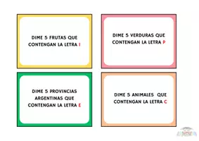 Vista previa - Tarjetas / Manipulativos - Tarjetas DIME - Estimulación cognitiva - página 3