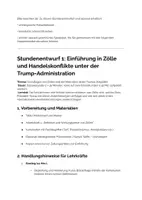 Vorschau - Stundenentwürfe - Stundenentwürfe: Was bedeuten die Zölle von den USA für uns? - Seite 2
