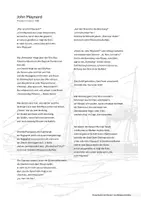 Vorschau - Arbeitsblätter - John Maynard - eine Ballade erschließen (dreifach differenziert) - Seite 1