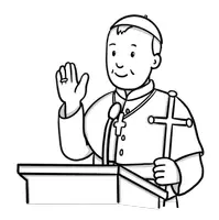 Vorschau - selbst erstellte Cliparts/Grafiken - Cliparts - Der Papst– Wahl, Aufgaben & Kleidung - Seite 3