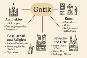 Vorschau - Arbeitsblätter - Lernposter + Arbeitsblätter zum Thema "Gotik" + Lösung & MP3 + Mindmap + Infografiken - Seite 3