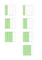 Vorschau - Arbeitsblätter - Brüche multiplizieren mit Folienkärtchen - Seite 1