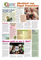Vorschau - Text - QUAPPIZ-Kindernachrichten, Ausgabe 24.04.2025 - Deckblatt