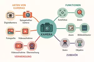 Vorschau - Arbeitsblätter - Arbeitsblatt "Kamera" + Onlineübung & MP3 + Mindmap + Infografik - Seite 3