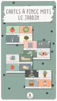 Aperçu - Apprentissages en autonomie - 🌱 Au jardin ✂️ Cartes à pince – Mots du Jardin - Page de couverture
