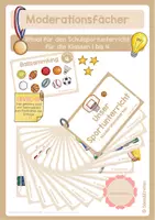 Vorschau - Poster - Moderationsfächer Sportunterricht mit Belohnungssystem - Deckblatt