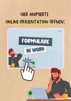 Vorschau - Arbeitsblätter - Formular in Microsoft Word | Sparpaket | Übungen | Merkblätter | Informatik - Seite 2