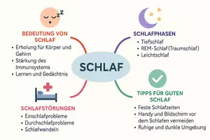 Vorschau - Arbeitsblätter - Lernposter + Arbeitsblätter zum Thema "Schlaf" + Lösung & MP3 + Mindmap + Infografik - Seite 3