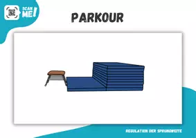Vorschau - Stationenlernen - Parkour⎮Sprungweite regulieren - 5 Stationen inkl. Video - Seite 2