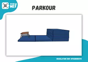 Vorschau - Stationenlernen - Parkour⎮Sprungweite regulieren - 5 Stationen inkl. Video - Seite 3