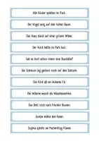 Vorschau - Spiele - Legematerial (Sortierspiel): Präteritum oder Perfekt? - Seite 2