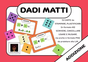 anteprima - Esercizi - DADI_MATTI PDF e PNG - Pagina di copertina