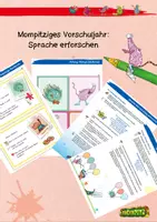 Vorschau - Unterrichtsreihen - Mompitziges Vorschuljahr: Sprache erforschen - Deckblatt