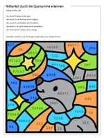 Vorschau - Arbeitsblätter - Arbeitsblatt Quersummen - Seite 3