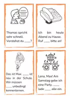 Vorschau - Bildkarten - Personalpronomen - Spielkarten - DaZ/DaF - Seite 1