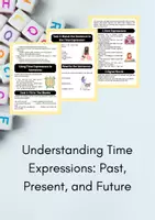 Aperçu - Affichage - Time Expressions: Past, Present, and Future - Page de couverture