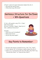 Aperçu - Affichage - Do/Does + Wh-Questions in English Grammar - Page 2