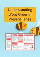 Aperçu - Affichage - Word Order in Present Tense - Page de couverture