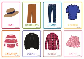 Προεπισκόπηση - Φύλλα εργασίας - Clothes Bundle - Σελίδα 1