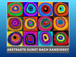 Vorschau - Stundenentwürfe - Abstrakte Kunst nach Kandinsky – Schritt-für-Schritt-Anleitung (Ölpastellkreiden) - Seite 1
