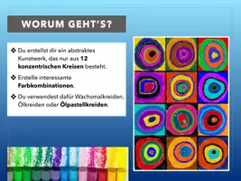 Vorschau - Stundenentwürfe - Abstrakte Kunst nach Kandinsky – Schritt-für-Schritt-Anleitung (Ölpastellkreiden) - Seite 2
