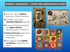 Vorschau - Stundenentwürfe - Abstrakte Kunst nach Kandinsky – Schritt-für-Schritt-Anleitung (Ölpastellkreiden) - Seite 3
