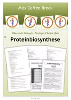 Vorschau - Quiz - Proteinbiosynthese - Vom Gen zum Protein (Quiz) - Deckblatt