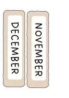 Vorschau - Präsentationen/Tafelbilder - Months of the year - Seite 1