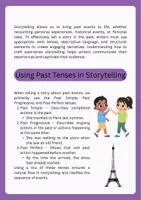 Aperçu - Affichage - Narrative Writing: Storytelling in the Past Tense - Page 1