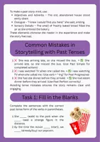 Aperçu - Affichage - Narrative Writing: Storytelling in the Past Tense - Page 3