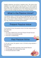 Aperçu - Affichage - Passive Voice Made Easy: Present & Past Forms in English - Page 1