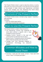 Aperçu - Affichage - Present Perfect vs. Past Simple: Understanding Key Differences - Page 1