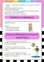 Aperçu - Affichage - Prepositions of Place: Where Things Are in English - Page 2