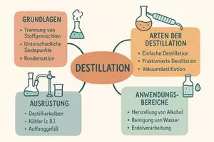 Vorschau - Arbeitsblätter - Lernposter + Arbeitsblätter zum Thema "Destillation" + Lösung & MP3 + Mindmap + Infografik - Seite 3
