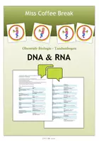 Vorschau - Arbeitsblätter - DNA & RNA - Tandembogen - Deckblatt
