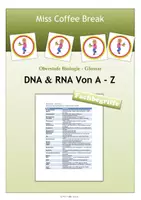 Vorschau - Merkblätter - DNA & RNA - Von A - Z - Deckblatt