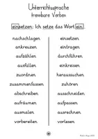 Vorschau - Bildkarten - 86 Flash-Cards zur Unterrichtssprache im DaZ-Unterricht - Verben - Seite 2