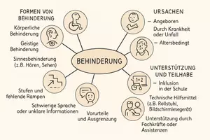 Vorschau - Arbeitsblätter - Lernposter + Arbeitsblatt "Behinderung" + Onlineübung & MP3 + Mindmap + Infografik - Seite 3