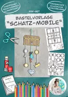 Vorschau - Spiele - Bastelvorlage "Schatztruhen-Mobile" / Piraten Schatzsuche - Deckblatt