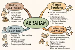 Vorschau - Arbeitsblätter - Lernposter + Arbeitsblätter zum Thema "Was hat Abraham erlebt?" + Lösung & MP3 + Mindmap + Infografik - Seite 3