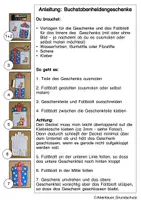 Vorschau - Mal- und Bastelvorlagen - Geschenk zum Aufklappen mit den Buchstaben-Helden - Seite 1