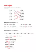 Vorschau - Arbeitsblätter - DaZ/DaF Übungen zum Verb "sein" im Präsens mit Lösungen - Seite 2