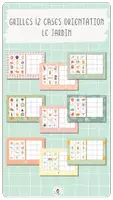 Aperçu - Jeux - 🫛 Au jardin 🧭 Grilles d’orientation – 12 cases - Page de couverture