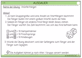 Vorschau - Spiele - AUSDAUERNDES LAUFEN / AUSDAUER in der Grundschule - Übungen und Spiele (Sportunterricht) - Leichtathletik - Seite 3