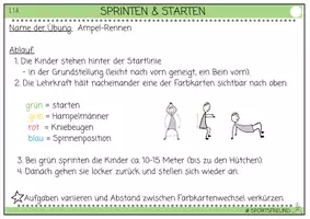 Vorschau - Spiele - STARTEN und SPRINTEN in der Grundschule - Übungen und Spiele (Sportunterricht) - Leichtathletik - Seite 3