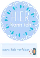 Vorschau - Poster - Hier kann ich...:Dekoration für das Schulzimmer - Deckblatt
