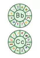Vorschau - Spiele - Klammerräder - Mitlaute hören (Klasse 1) - Seite 1