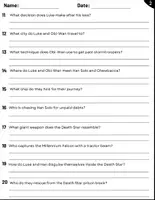 Vorschau - Arbeitsblätter - Movie Guide BUNDLE: Shark Tale (2004), Mufasa: The Lion King (2024), and Star Wars - Seite 3