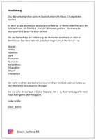 Vorschau - Unterrichtsreihen - Das Wortartenmärchen Kapitel 9: Interjektion - Seite 1