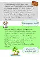 Vorschau - Arbeitsblätter - Die Suche nach den Diamanten - Zusammen lesen üben - Seite 1